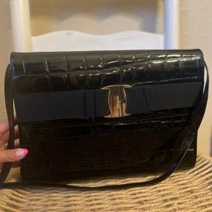 Ferragamo Crossbody Clutch purchased from storage unit!